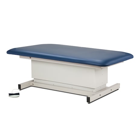 Shrouded XL Bariatric Straight Top Power Table Color: Royal Blue